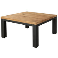 COUCHTISCH Wildeiche 90x90x45 natur geölt VILLANDERS #129 - Braun, Holz (90/90/45cm) - Massivmoebel24