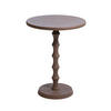 BEISTELLTISCH rund aus Aluminium 40cm, taupe - Braun, Metall (40/40/52cm) - Giga Meubel