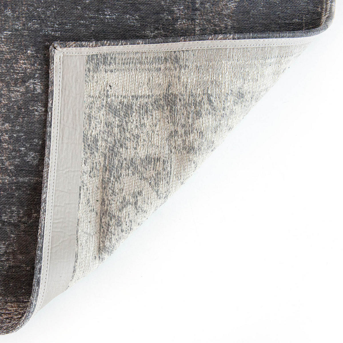 TEPPICH Flachgewebe KERNEL Grau 240 x 340 cm - Grau, Textil (240/340cm) - Novatrend