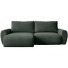 ECKSCHLAFSOFA Poss L grün links - Grün, Textil (253/153cm) - Beautysofa
