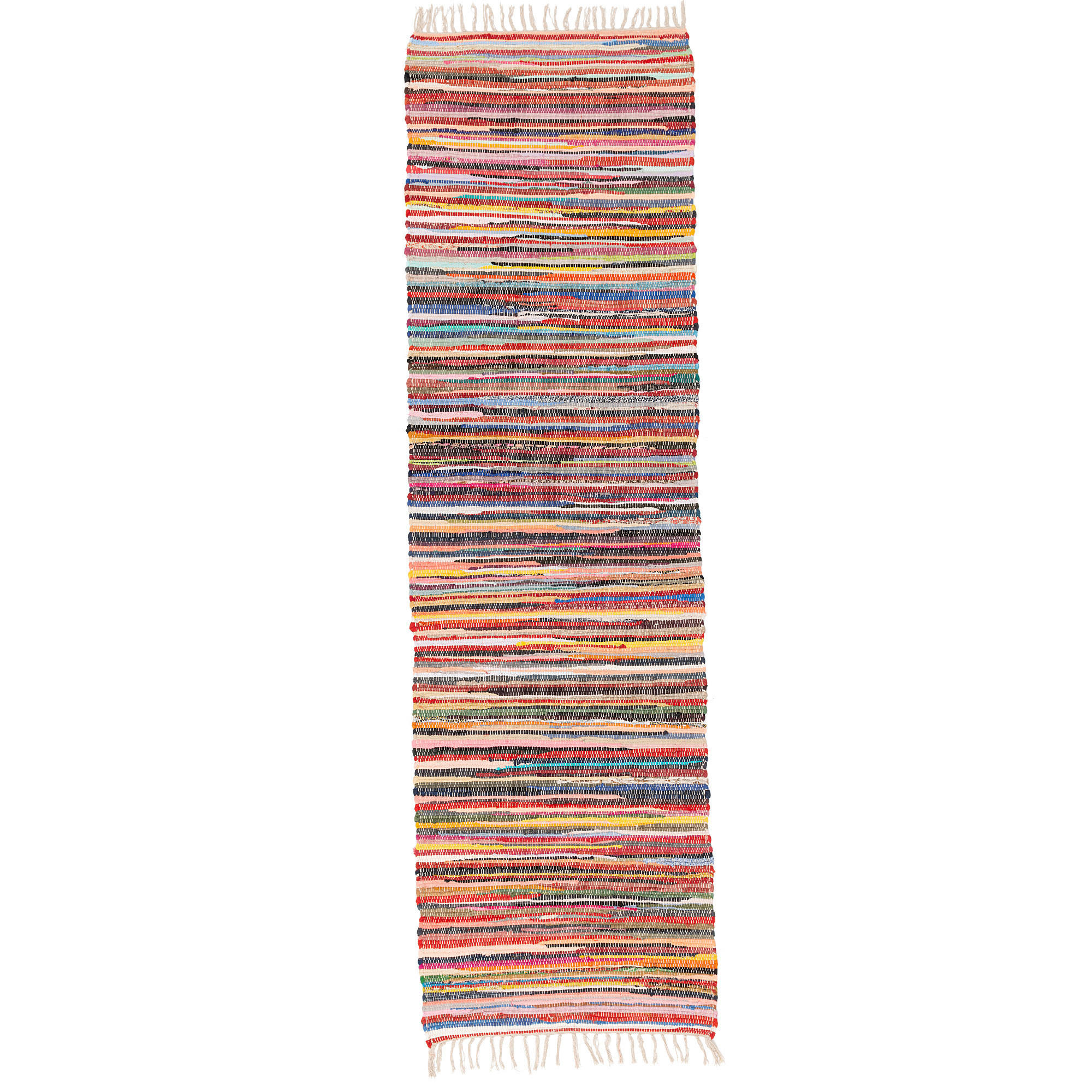 BAUMWOLLE NATUR TEPPICH LÄUFER JOLLY COTTON - Multicolor, Textil (90/160cm) - Pergamon