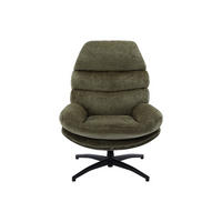 SESSEL mit gerader Rückenlehne - 1 Person - Stoff - Grün - - Grün, Textil (78/99/93cm) - Vente-Unique