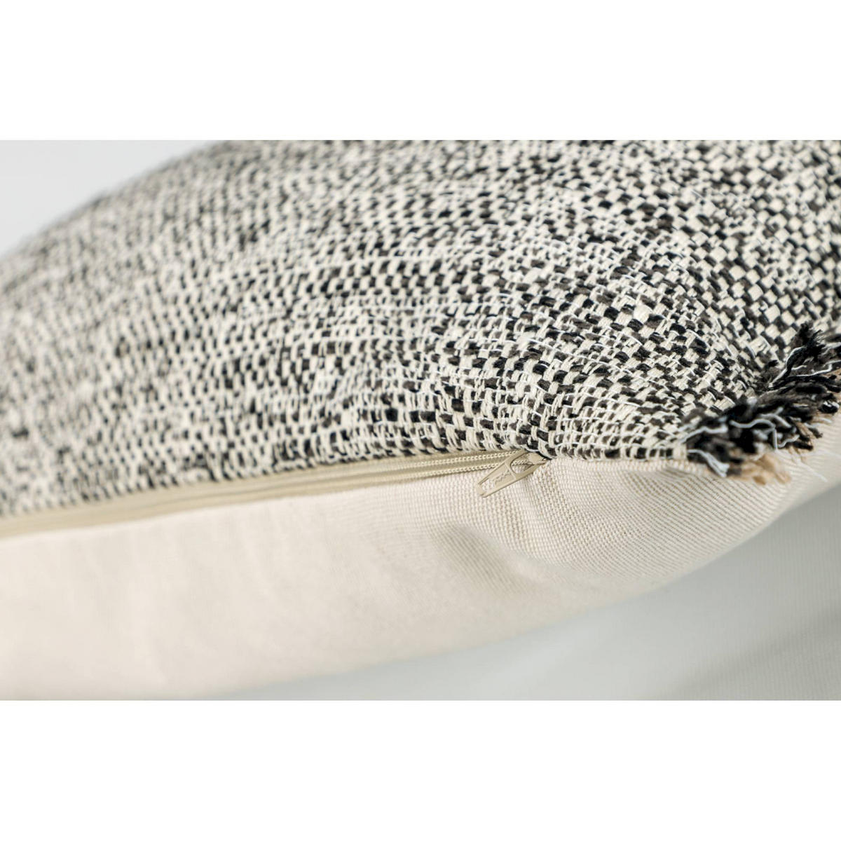 ZIERKISSENHÜLLE VOYAGE - Anthrazit, Textil (58/38cm) - Schöner Wohnen