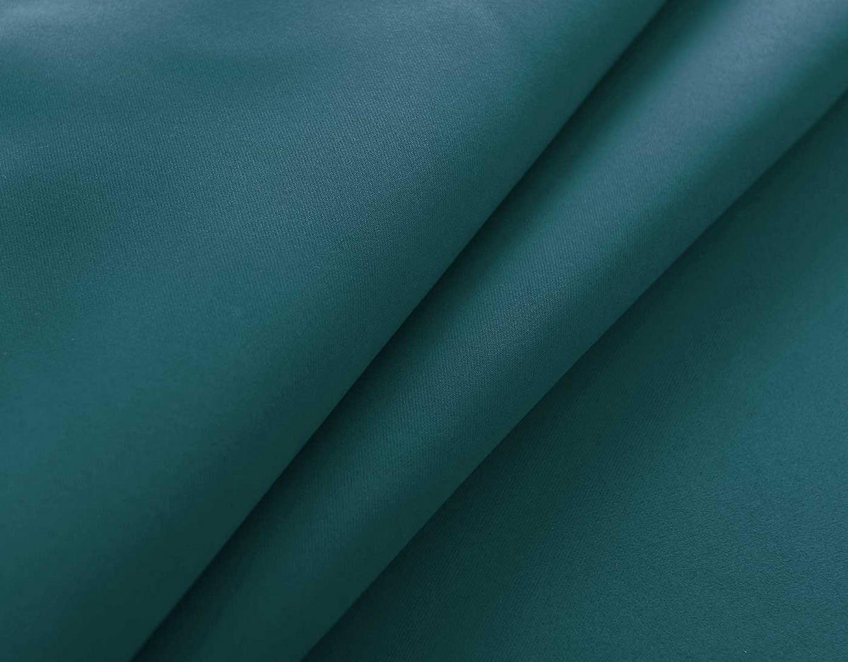VORHANG 2ER SET NEWYORK HxB 245x295 cm Petrol - Petrol, Textil (295/245cm) - Gardinenbox