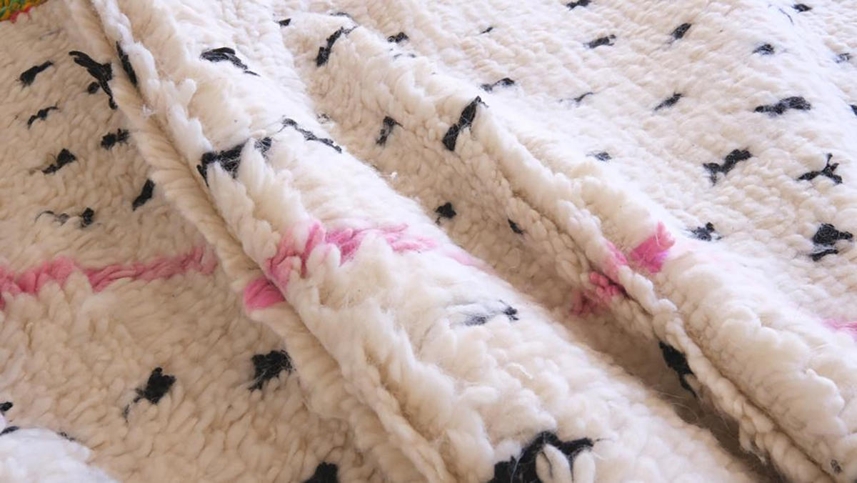 BERBERTEPPICH aus reiner Wolle 195x 289 cm - Multicolor, Naturmaterialien (195/289cm) - AFK Living