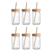 TRINKGLAS (6er Set) Green Taste - Transparent, Glas (0.45L) - BUTLERS