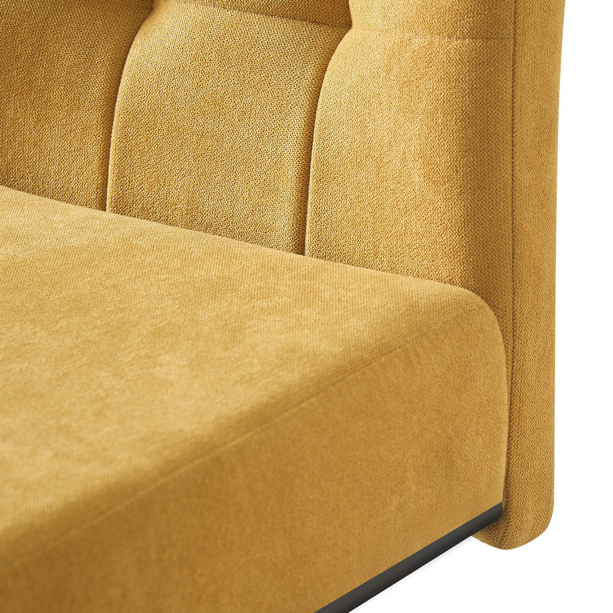 SCHWINGSTUHL SOFIA Gelb 2 Stück - Gelb, Textil/Metall (48/97/60cm) - B&D Home
