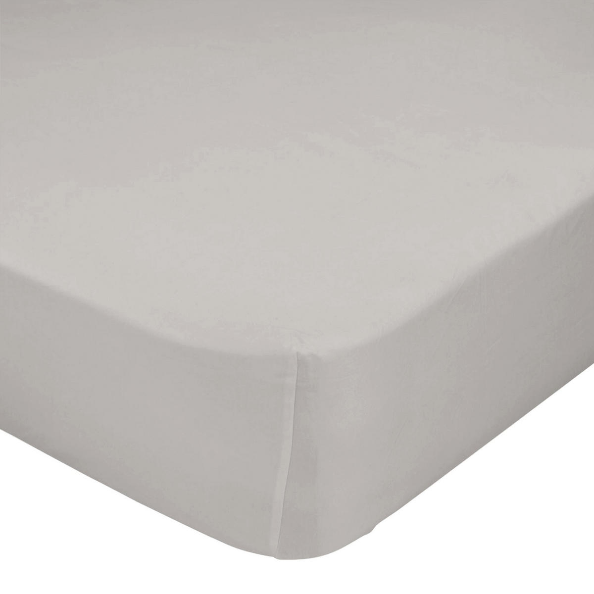 SPANNBETTTUCH basic 60x120x14 cm (kinderbett) grau - Grau, Textil (60/120cm) - Happy Friday