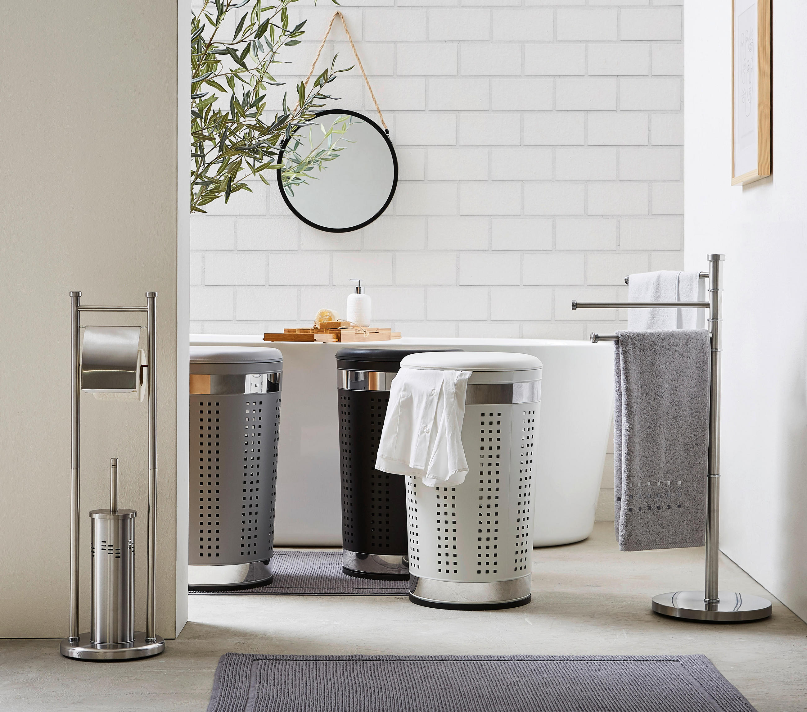 Moderní prádelní koše