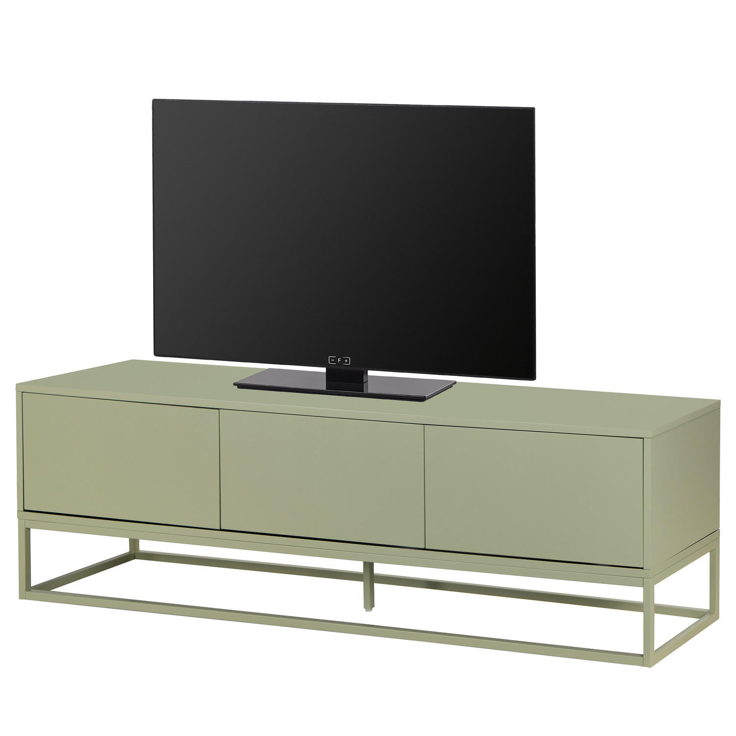 TV-LOWBOARD - Salbeigrün, Holzwerkstoff/Metall (180/52/40cm) - home24