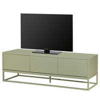 TV-LOWBOARD - Salbeigrün, Holzwerkstoff/Metall (180/52/40cm) - home24