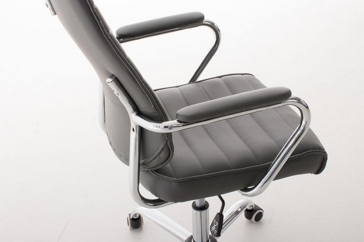 BÜROSTUHL Rocket V2, Grau - Grau, Textil/Metall (59/128/57cm) - TPFLiving