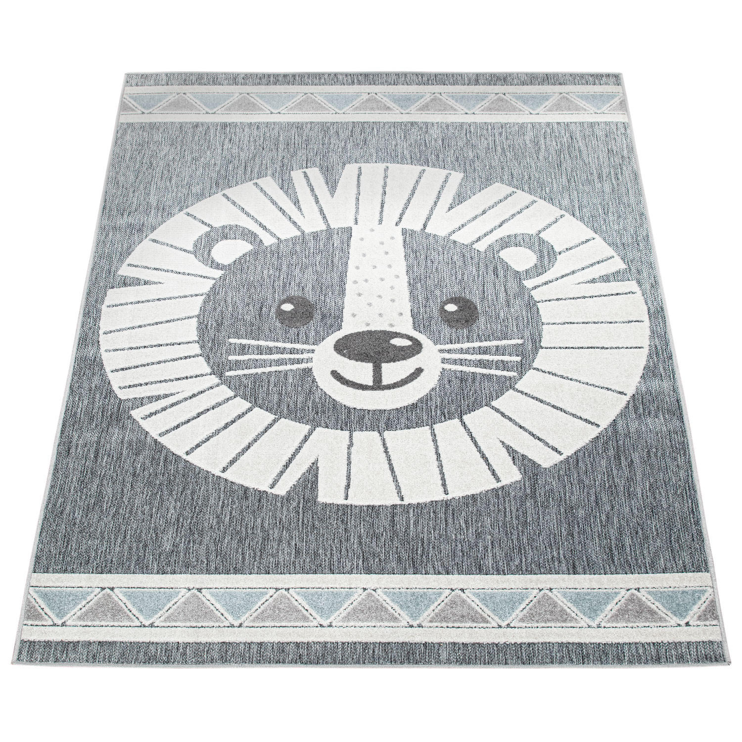 KINDERTEPPICH 160/220 cm Tweet 467 - Grau, Textil (160/220cm) - Paco Home