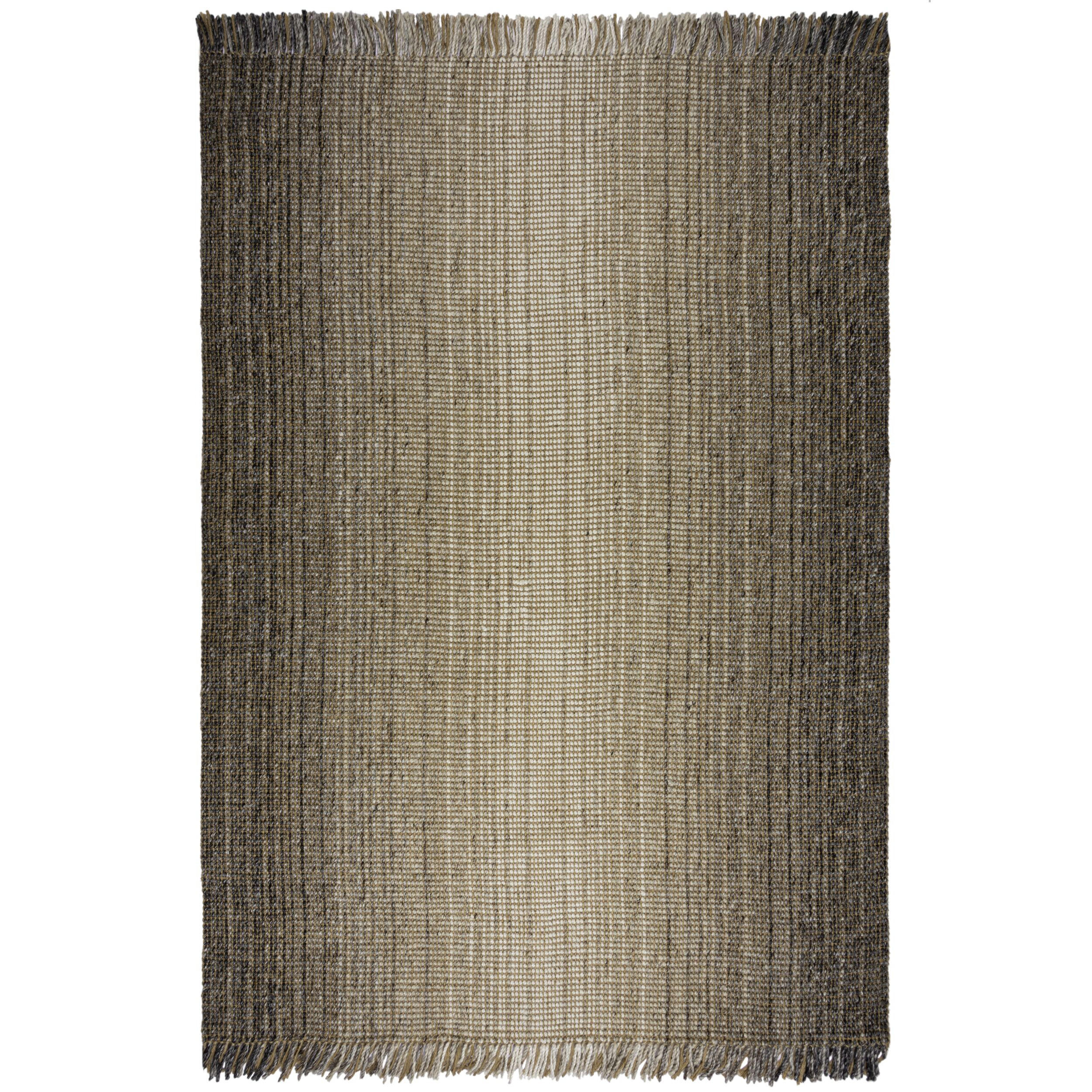 TEPPICH Jute-Wolle-Mix, handgewebt WEAVER, Grau 80x150 cm - Grau, Textil (80/150cm) - KADIMA DESIGN