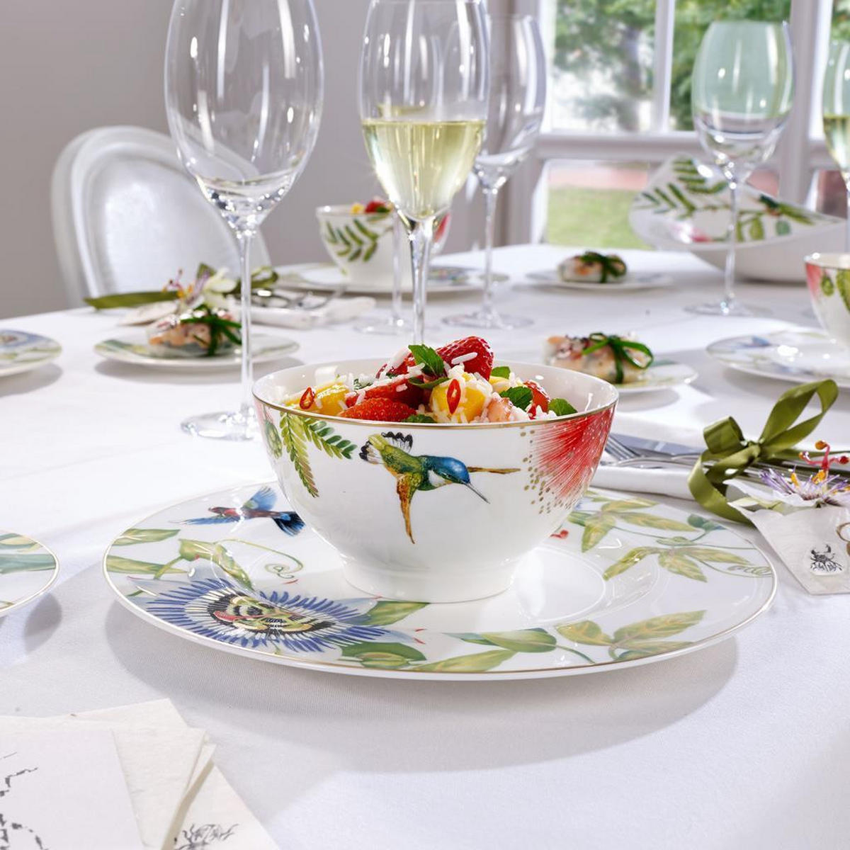 BOL Amazonia Anmut bunt ø 15 cm 4er Set - Multicolor, Keramik (15cm) - Villeroy & Boch