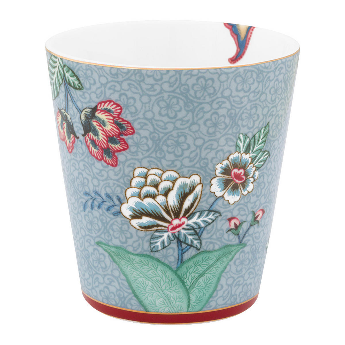 BECHER Geschenkset oriental blumenfestival blau 230 ml - Blau, Keramik (0.23L) - Pip Studio