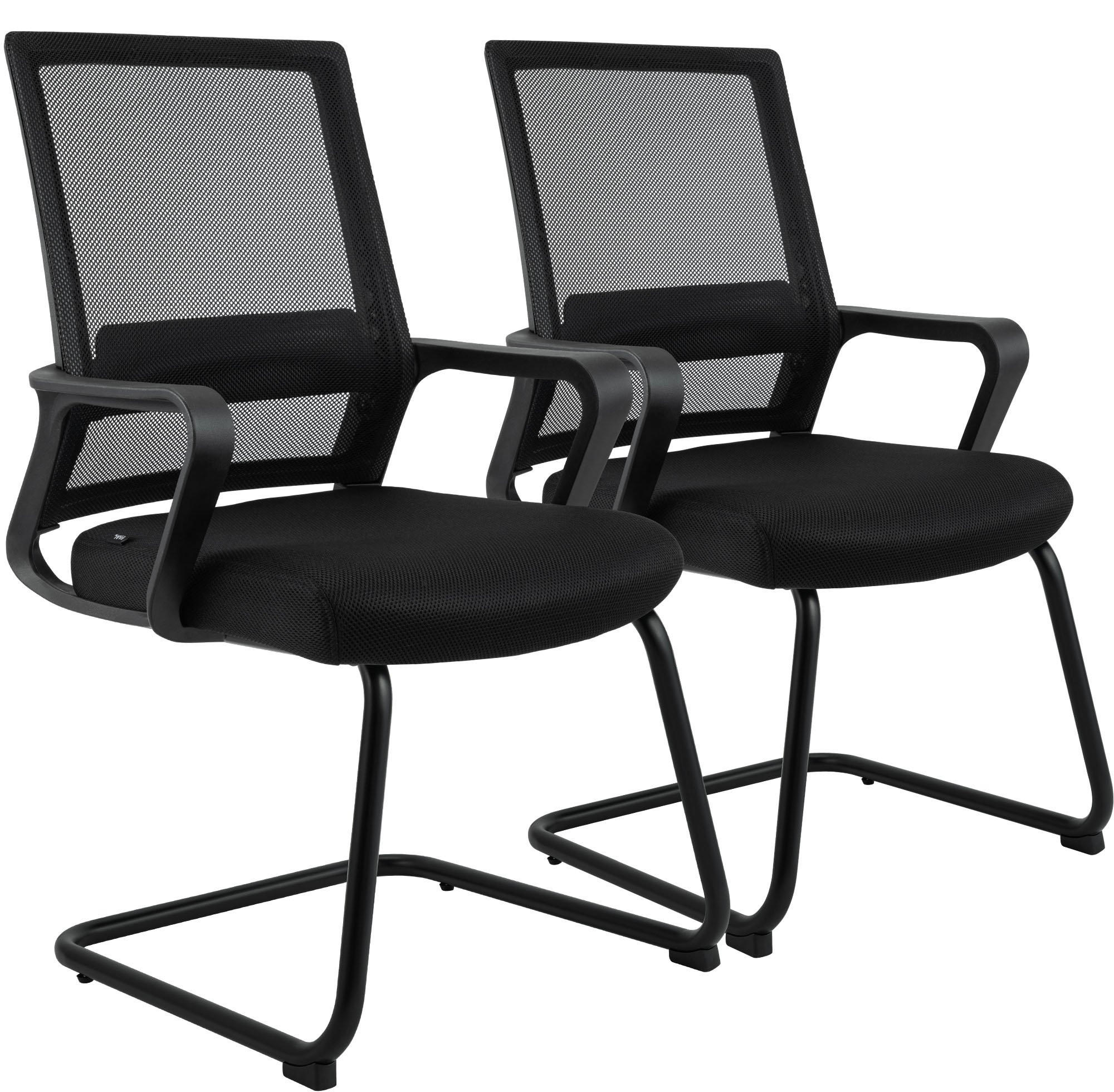 CLP Schwingstuhl Schwarz 58x96x60 cm