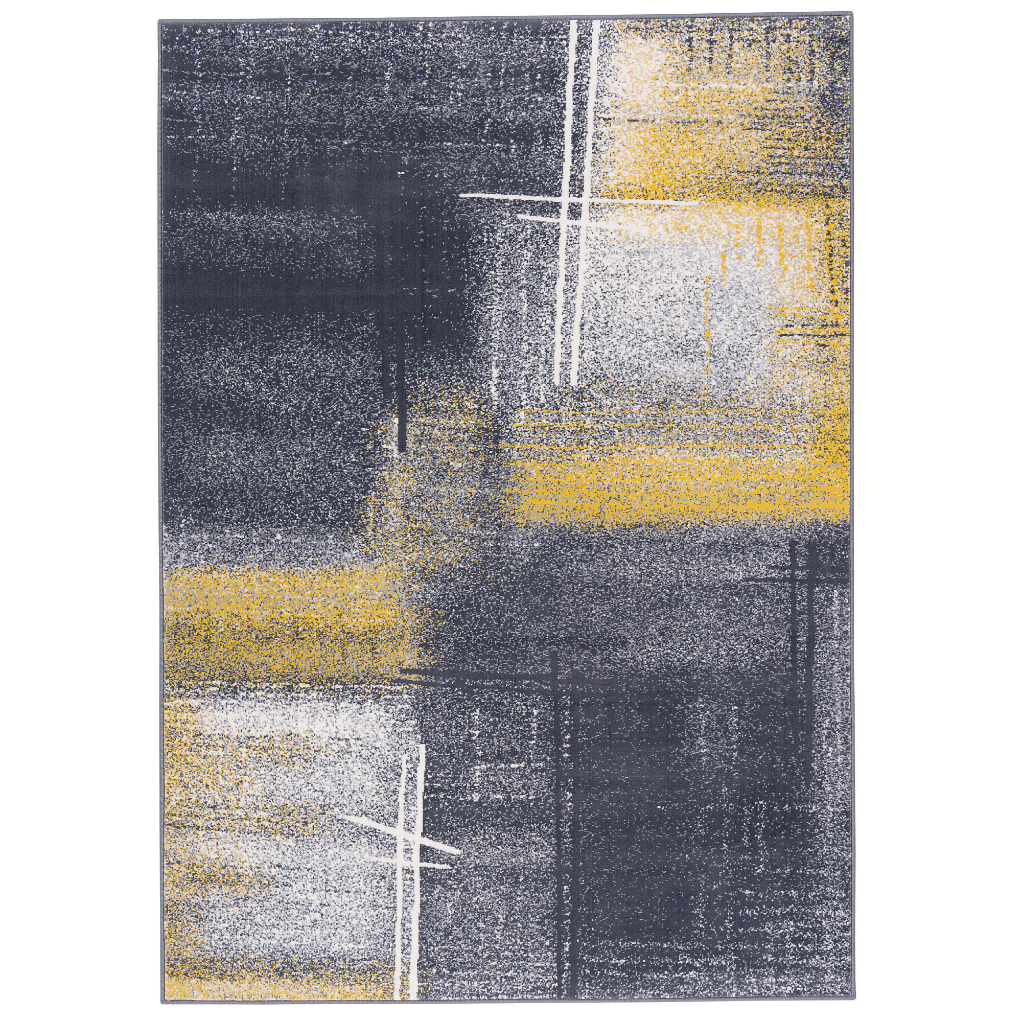 DESIGNER TEPPICH BRILLIANT VERLAUF - Grau, Textil (80/150cm) - Pergamon