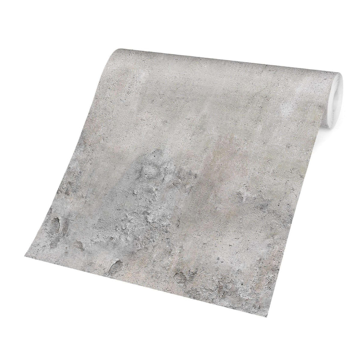 FOTOTAPETE Shabby Betonoptik 336/225 cm - Grau, Papier (336/225cm) - Bilderwelten