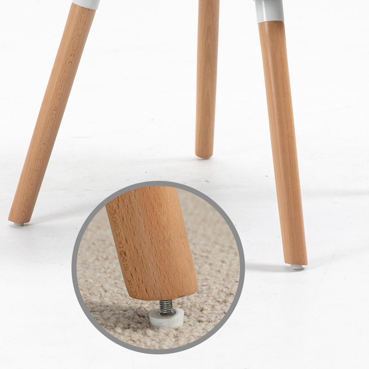 OHRENSESSEL in Webstoff, Beige - Beige, Holz/Textil (66/106/53cm) - Meubles Cosy