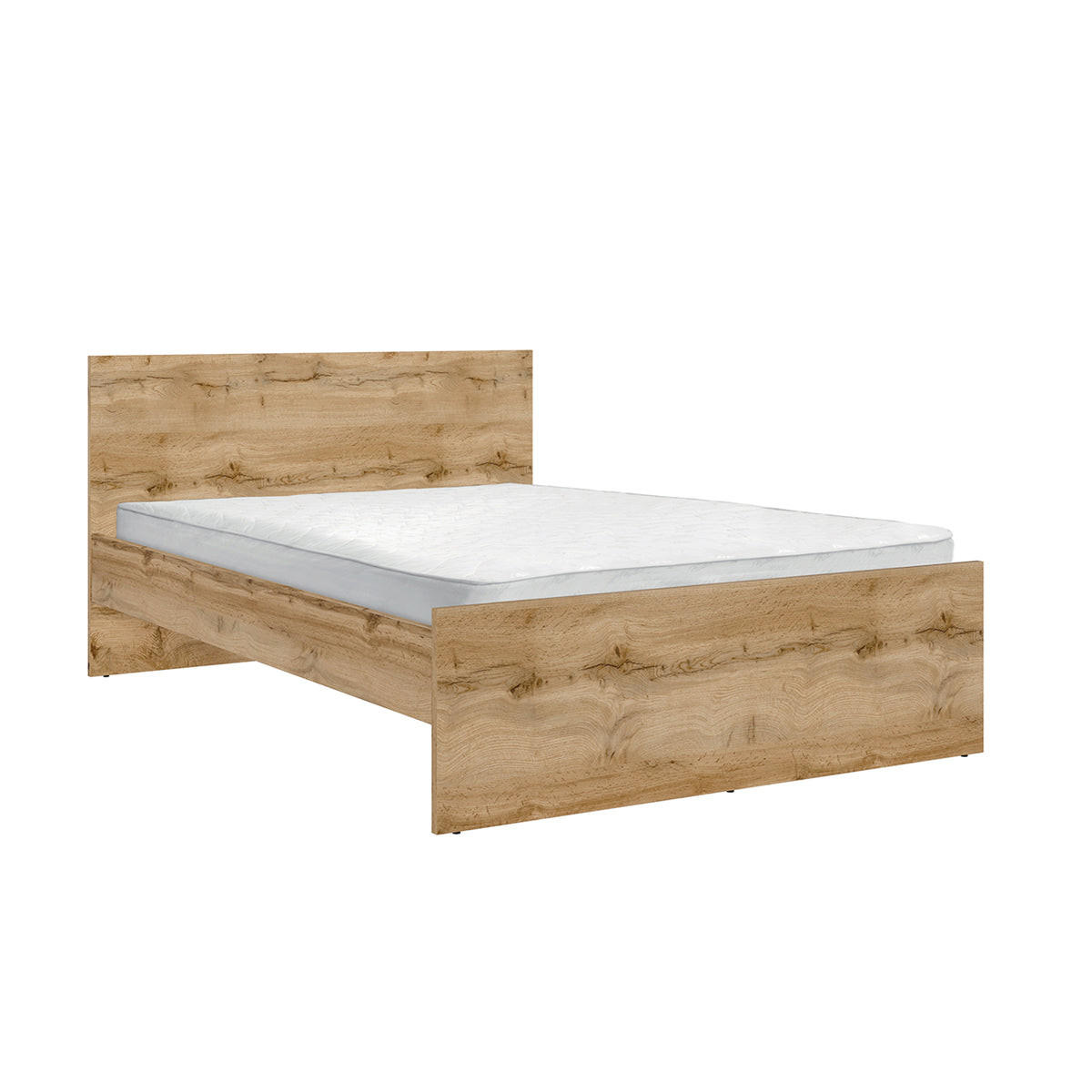 POSTELJA 140/200 Selma Les - rjava, leseni material (140/200cm) - Petits-meubles