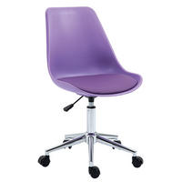 KINDERSCHREIBTISCHSTUHL EDDY Kunststoff Lila - Violett, Textil (47/96/54cm) - SVITA
