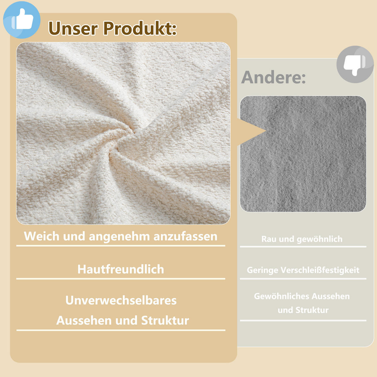 KINDERBETT 140/190 cm Beige aus Samt und MDF mit abnehmbaren Seitengittern - Beige, Textil (140/190cm) - OKMYHOME