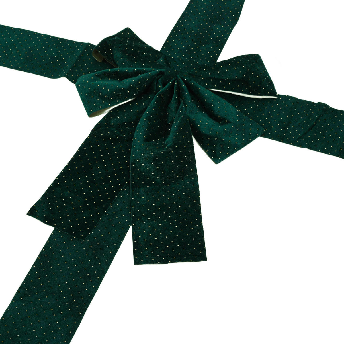 WEIHNACHTSDEKORATION Schleife 33/42 cm - Grün, Textil (10/42/33cm) - Home Styling Collection