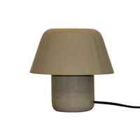 TISCHLAMPE Afan - Grau - 20/19 cm - Grau, Metall (20/20/19cm) - Leitmotiv