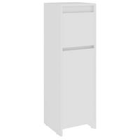 BADEZIMMERSCHRANK Weiss 30/30/95 Cm Holzwerkstoff - Weiß, Holzwerkstoff (30/95/30cm) - vidaXL