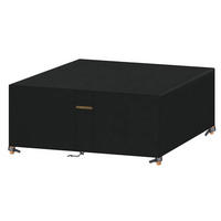 ABDECKUNG Gartenmöbel Rechteckig 170 x 140 x 71 cm - Schwarz, Kunststoff (1/1/1cm)