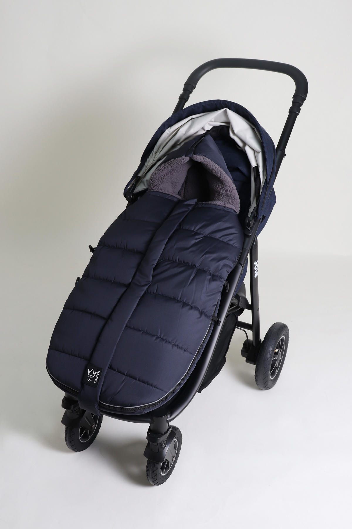 KINDERWAGEN-FUSSSACK Mila, navy - Dunkelblau, Textil (48/7/105cm) - Kaiserbaby
