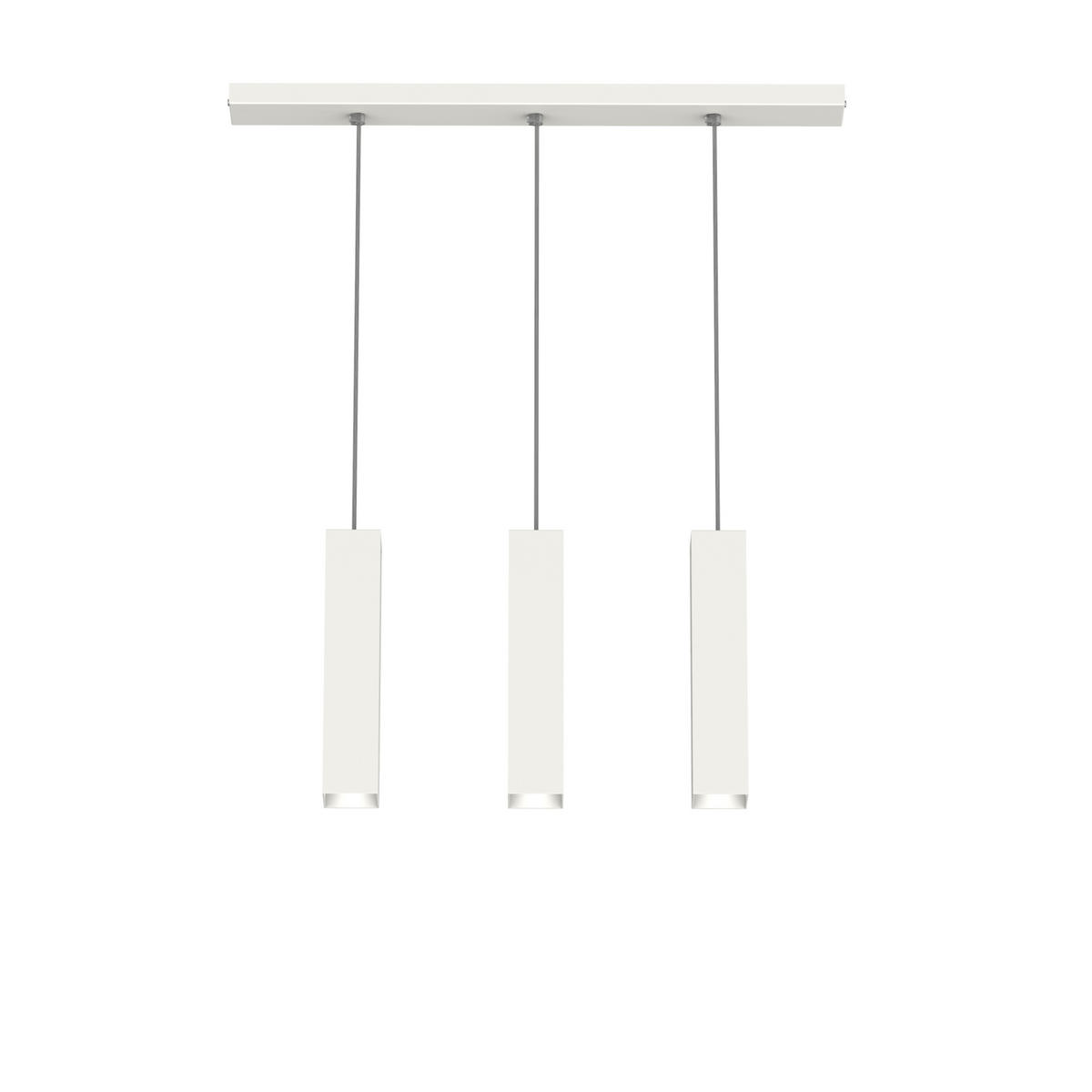 HÄNGELEUCHTE - Weiß, Metall (6/50/30cm) - Lumicom