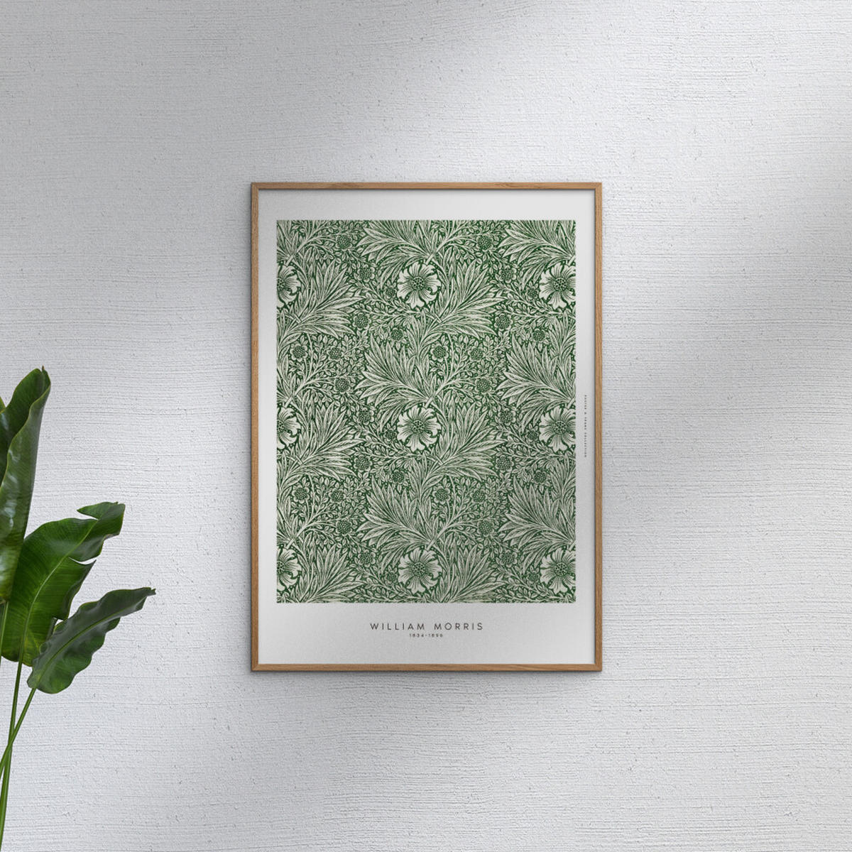 POSTER William Morris - Greens - Grün, Papier (30/40/0.1cm) - Poster&Frame