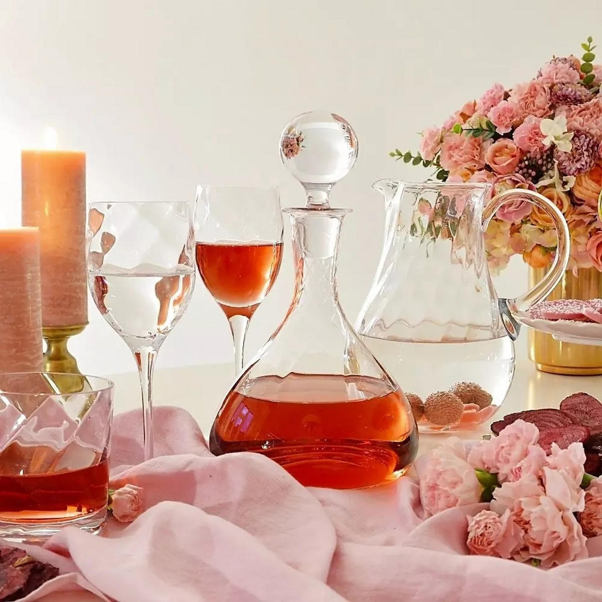 WEISSWEINGLÄSER ROMANCE, 6ER-SET, 270 ml HANDGEFERTIGT - Transparent, Glas (0.27L) - Krosno Glass