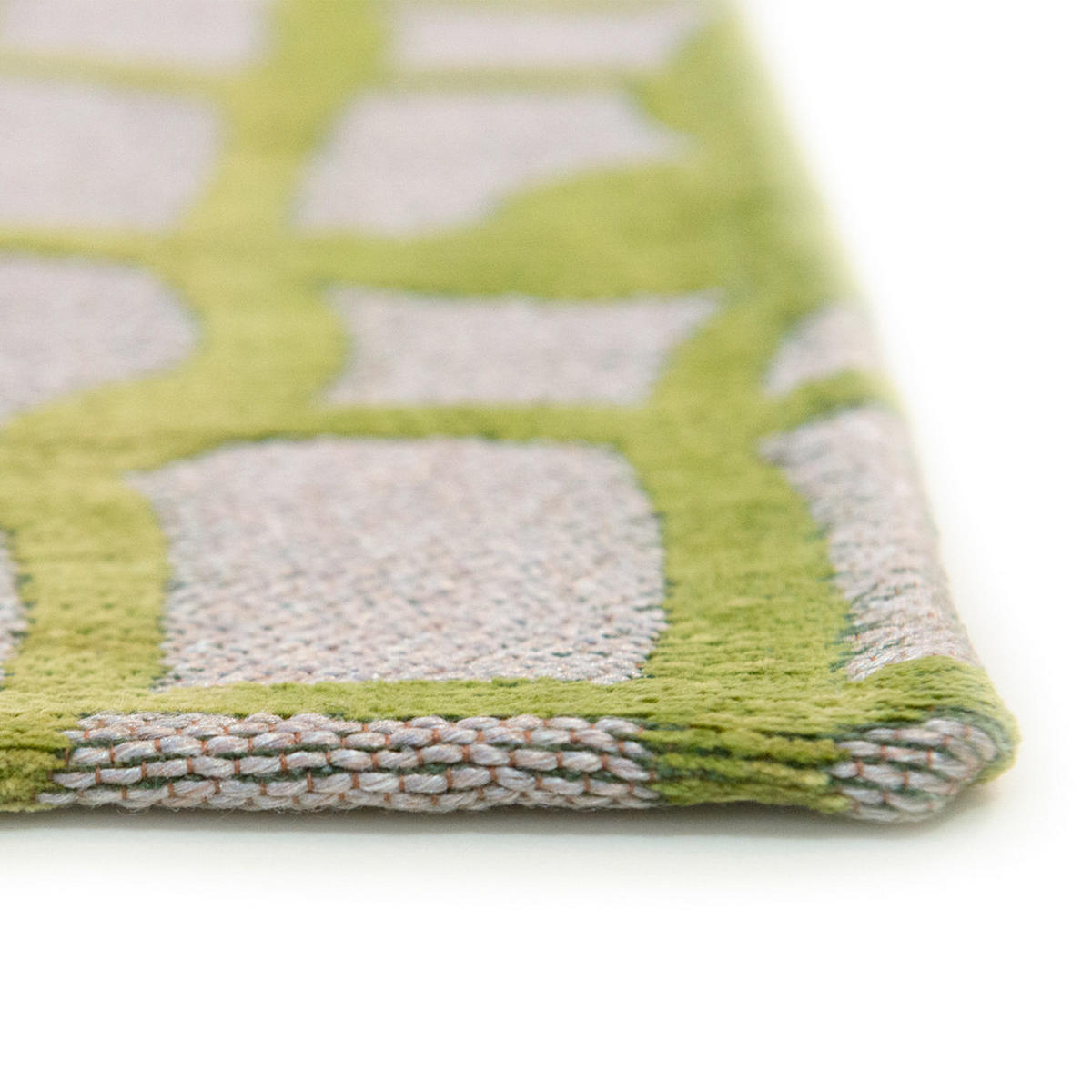 TEPPICH Republic Green Mad Men 80/250 cm - Grün, Textil (80/250cm) - Louis De Poortere