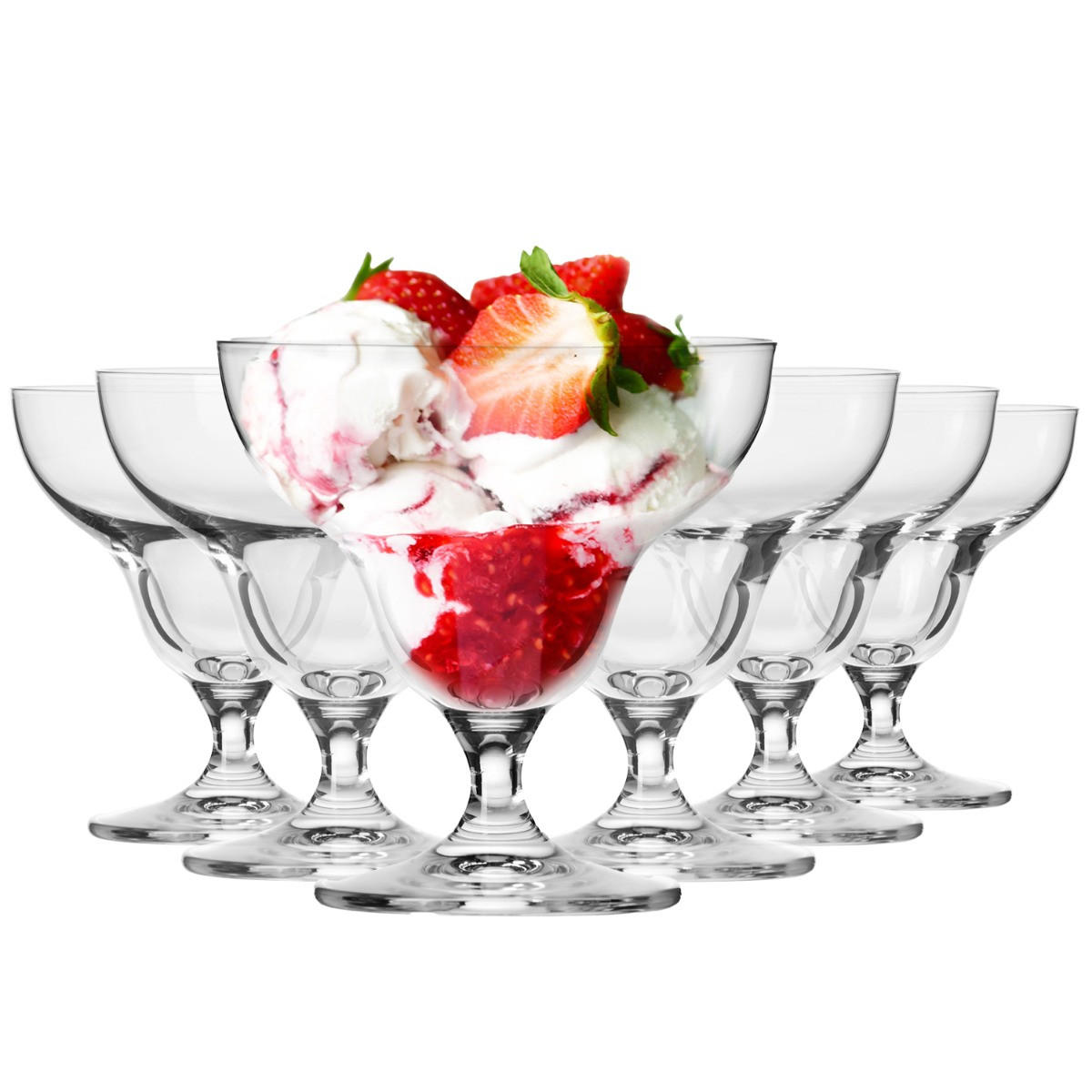 Krosno Glass DESSERTSCHALEN Avant-Garde, 6er-Set, 340 ml jetzt nur online ➤