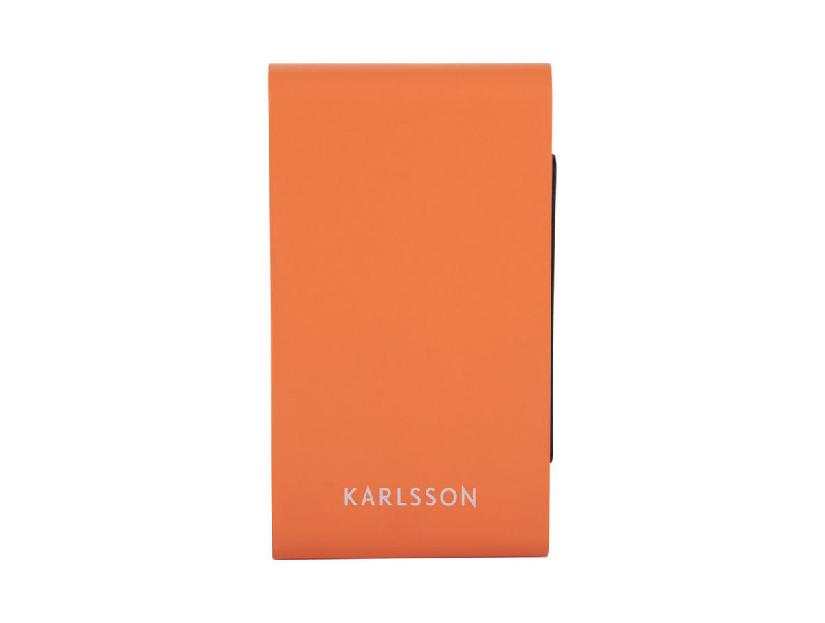 WECKER Funky Vibes 9/6/11 cm - Orange, Holz (6/11/9cm) - Karlsson