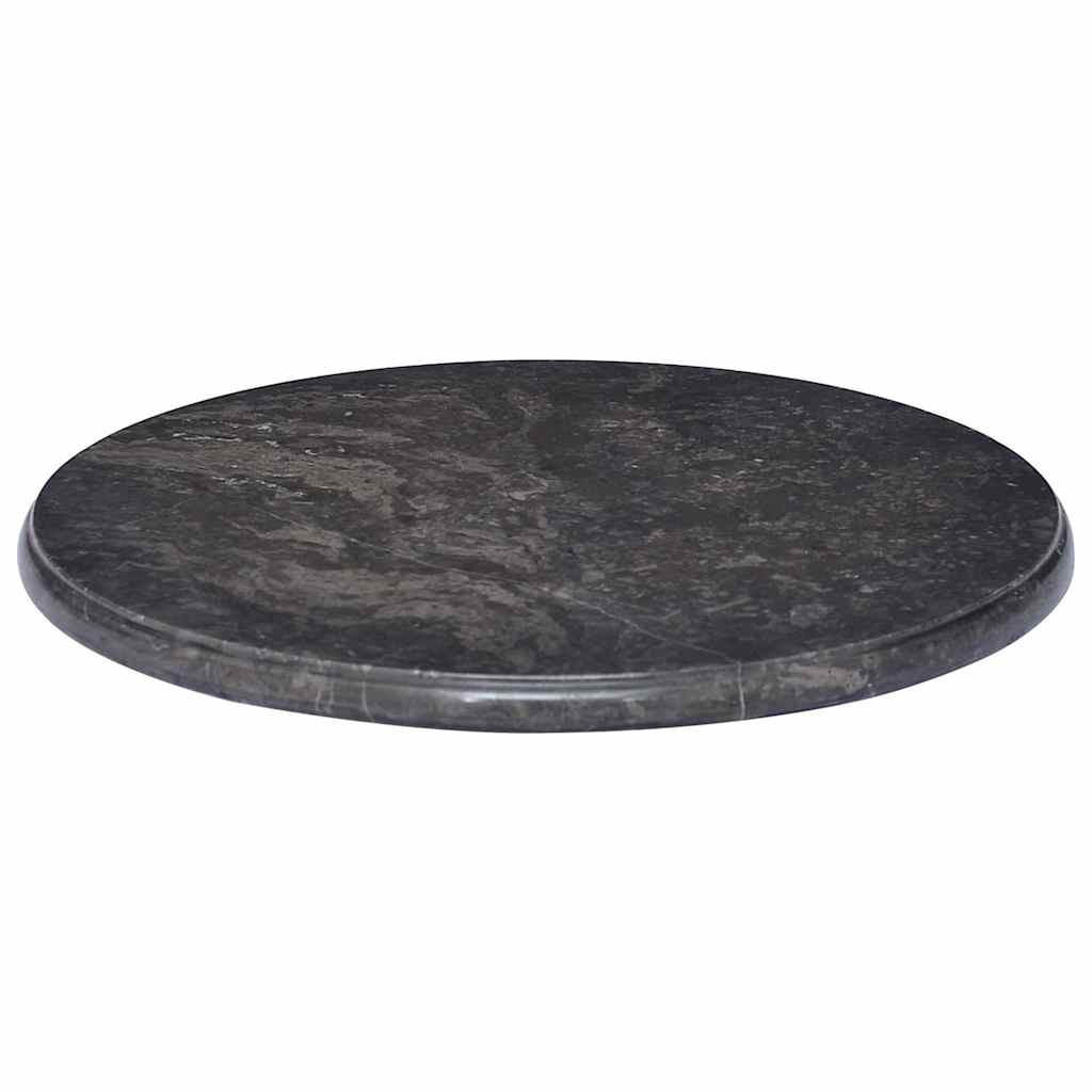 vidaXL Tischplatte Schwarz 50x2.5x50 cm