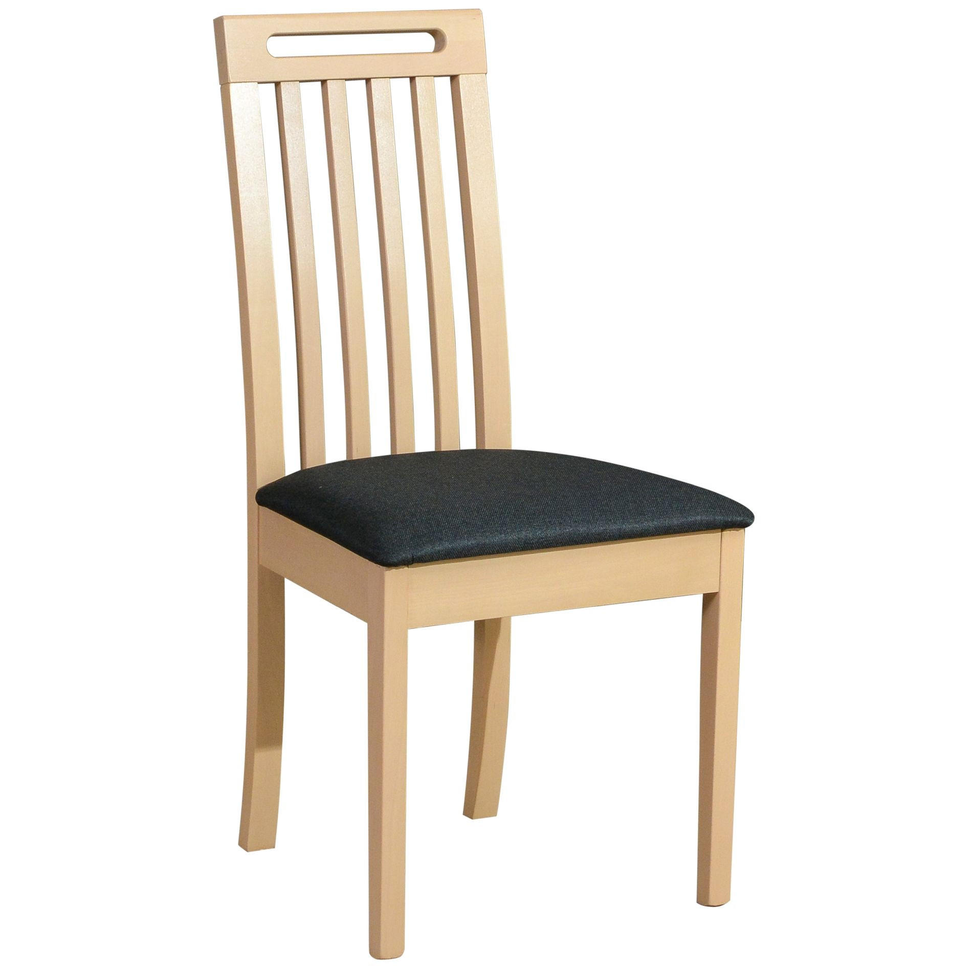 HOLZSTUHL Salvins Dunkelgrau/Sonoma-Eiche - Dunkelgrau, Holz/Textil (47/85/40cm) - Selsey
