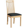 HOLZSTUHL Salvins Dunkelgrau/Sonoma-Eiche - Dunkelgrau, Holz/Textil (47/85/40cm) - Selsey