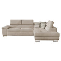 ECKSOFA Cotere, Seite: Rechts - Beige, Holz/Textil (270/202cm) - MIRJAN24