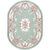HANDTUFTTEPPICH Ming 190x290 cm - Grün, Textil (190/290cm) - THEKO