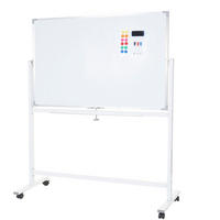 WHITEBOARD Weiß - Weiß, Metall (130/181/50cm) - MCW