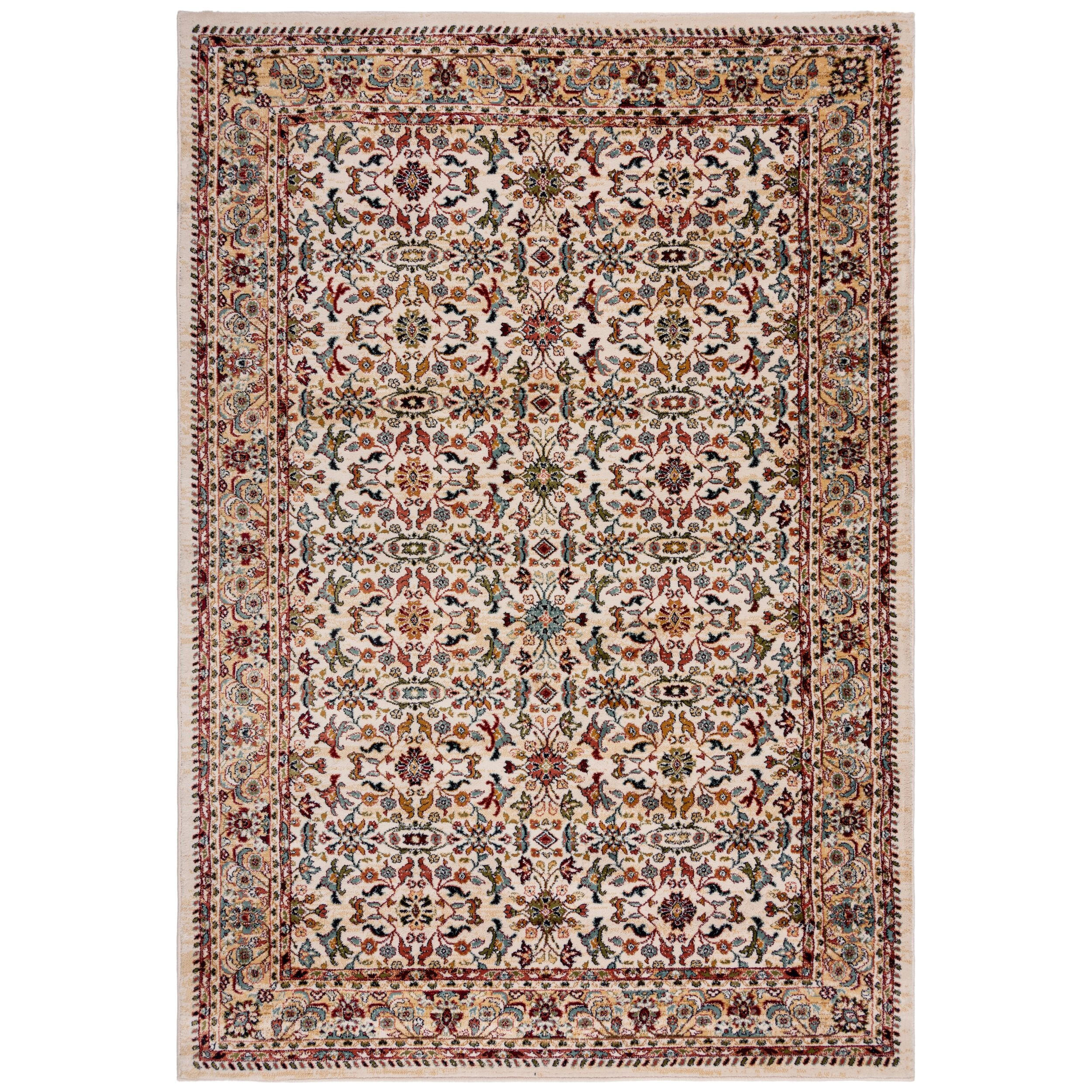 KURZFLORTEPPICH GLAZERT, orientalisch, Natur, 200 x 290 cm - Multicolor, Textil (200/290cm) - KADIMA DESIGN
