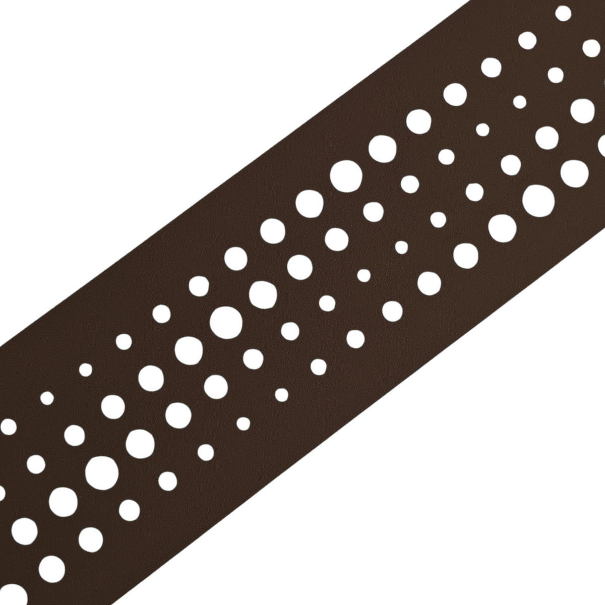 SICHTSCHUTZSTREIFEN zaun|zu PREMIUM dekor Pulse Sichtschutz Braun 2,55m - Braun, Kunststoff (255/19cm) - ZAUN|ZU