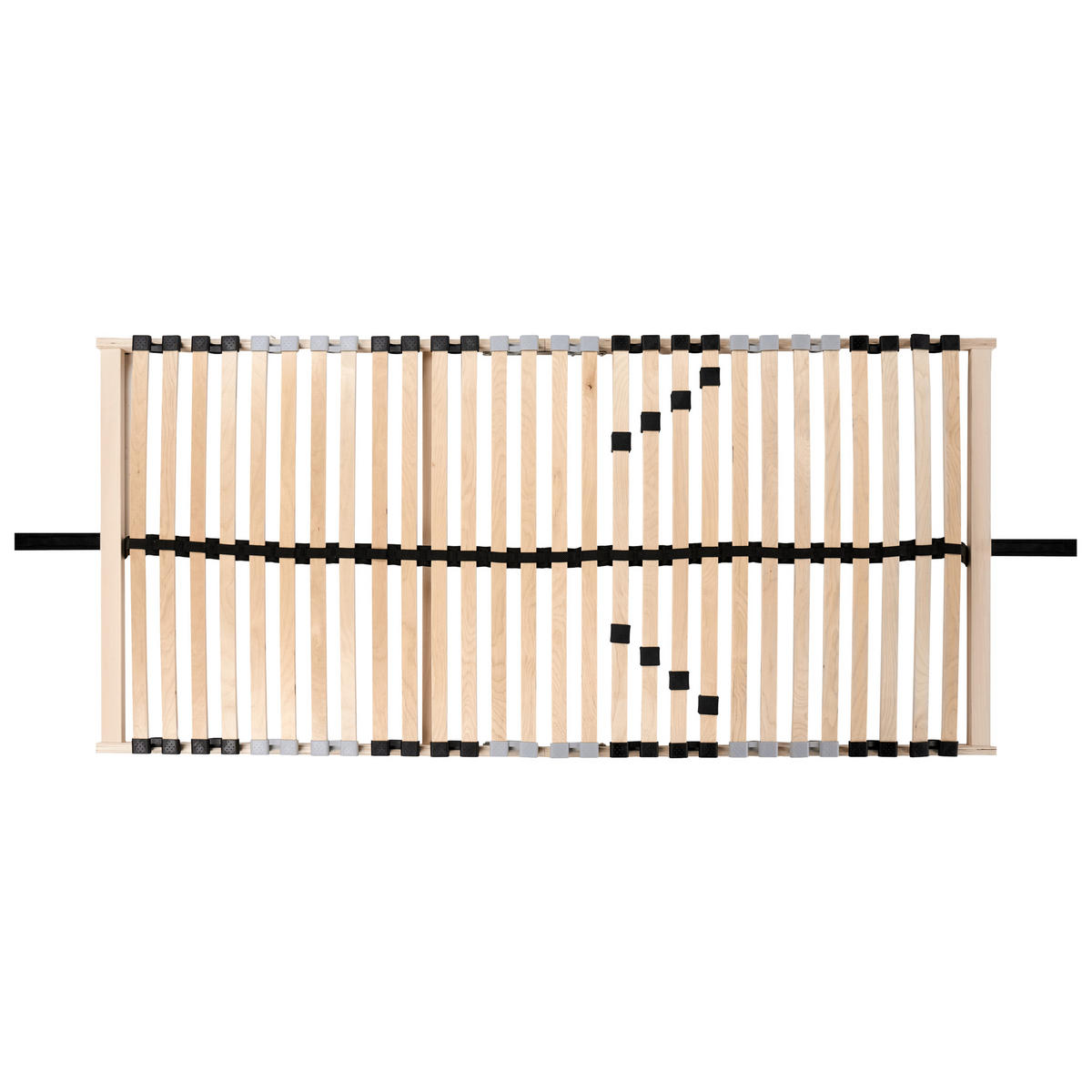 LATTENROST 90/200 cm Liry - Hellbraun/Braun, Holz (90/200cm) - Beliani