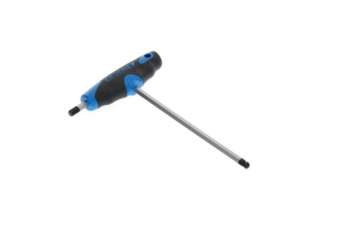 DT 2142 7 WINKELSCHRAUBENDREHER MIT 2K-T-GRIFF 7 MM - Multicolor, Kunststoff/Metall (13/22cm) - Gedore