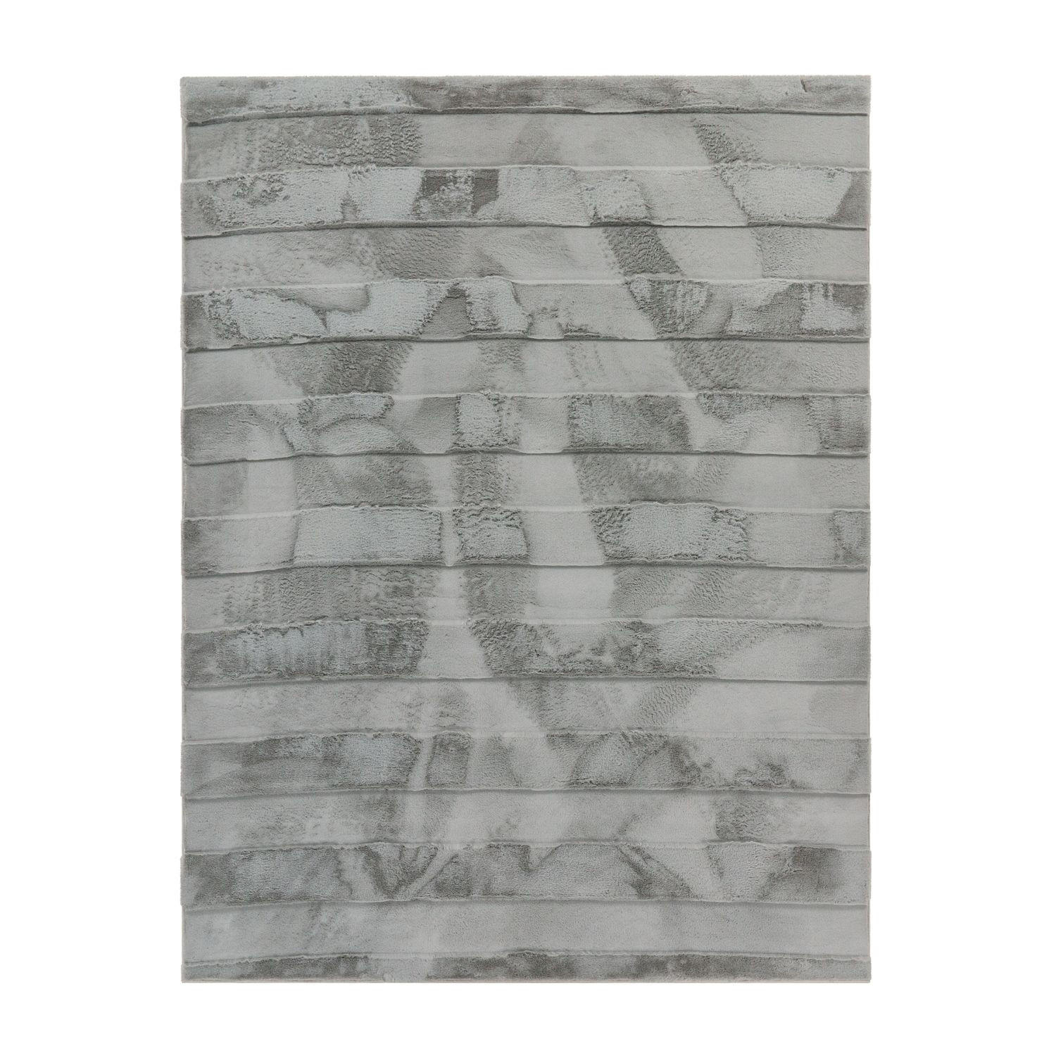 HOCHFLORTEPPICH Boho Grau 160 x 220 cm - Grau, Kunststoff (160/220cm) - TT Home