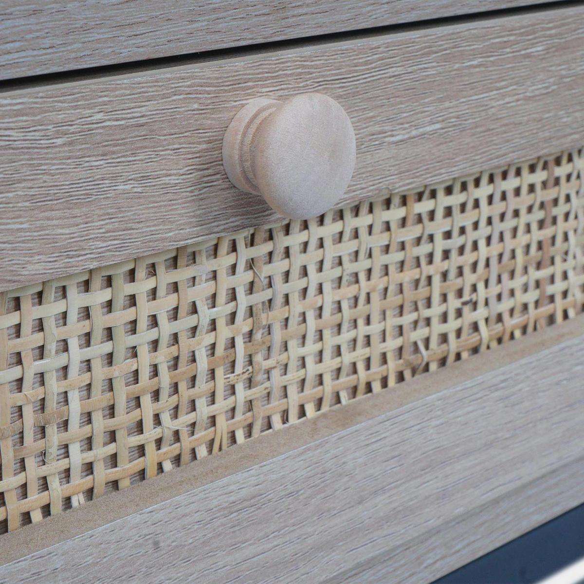 COUCHTISCH eckig Eiche Dekor - Eichefarben, Holz (51/107/45cm) - MCW